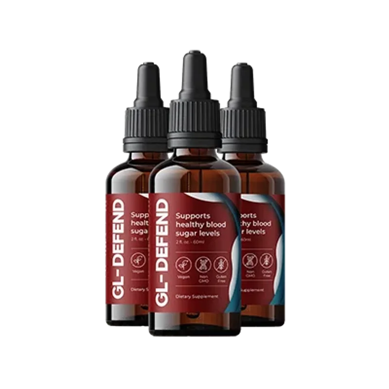 GL Defend Blood Sugar Supplement Bottle (3 Bottle / 90 Day Pack)